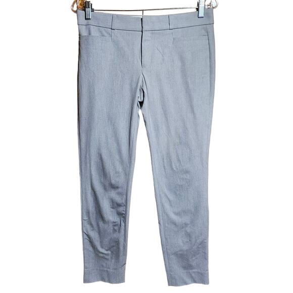 Banana Republic Light Grey Straight Leg Dress Pants Size 2 - Picture 1 of 4